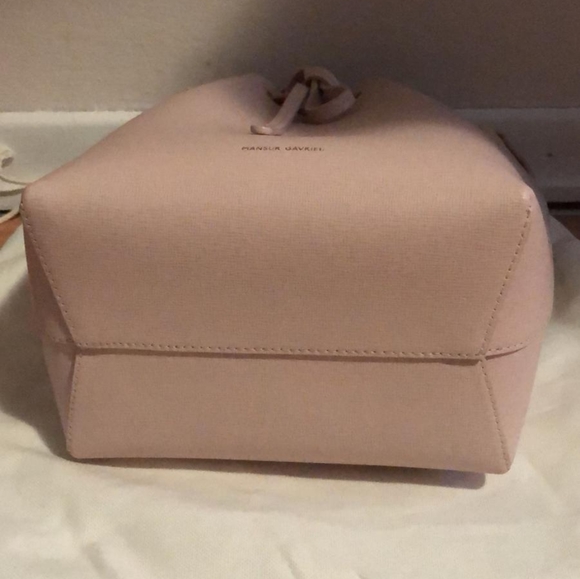 Mansur Gavriel Dusty Pink Large Bucket Bag - Picture 3 of 4